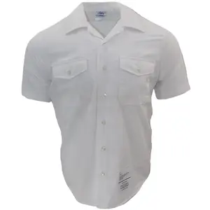 GI US Navy Tropical Shirt - Comfortable Fit with Long Sleeves and Versatile Design for Versatile Use